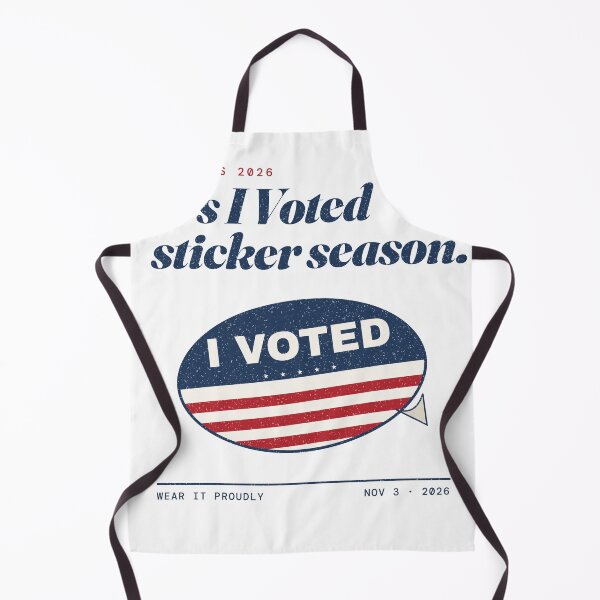 Item preview, Its I Voted Sticker Season Funny Election 2026 Shirt Midterms I Voted Sticker Tee designed and sold by UnivStore.