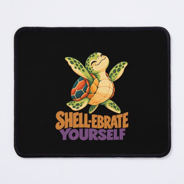 Item preview, Shell-Brate Yourself Funny Turtle lover designed and sold by PunchDrop.