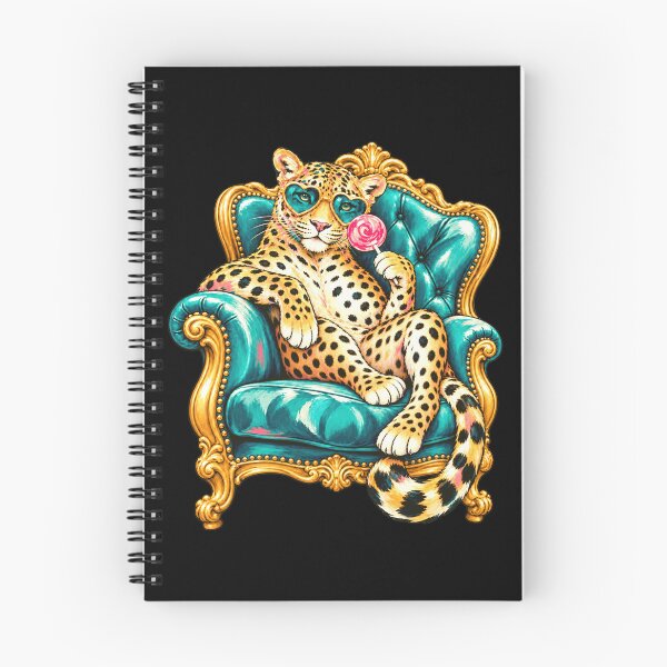 Item preview, Sassy Leopard Heart Sunglasses Lollipop Big Cat Wild Animal designed and sold by FolkGraphics.
