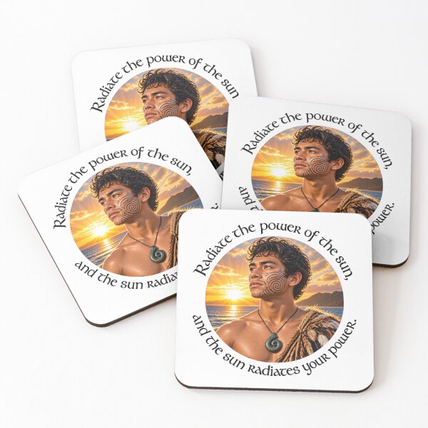 Item preview, Polynesian Empowerment Proverb - Radiate the power of the sun | Pacific Art designed and sold by ShakaLife.org.