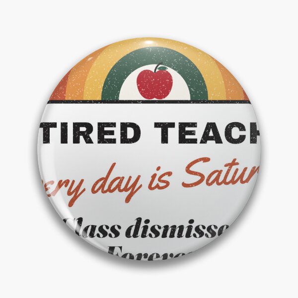 Item preview, Retired Teacher Shirt Every Day Is Saturday Funny Teacher Retirement Gift 2026 Tee designed and sold by UnivStore.