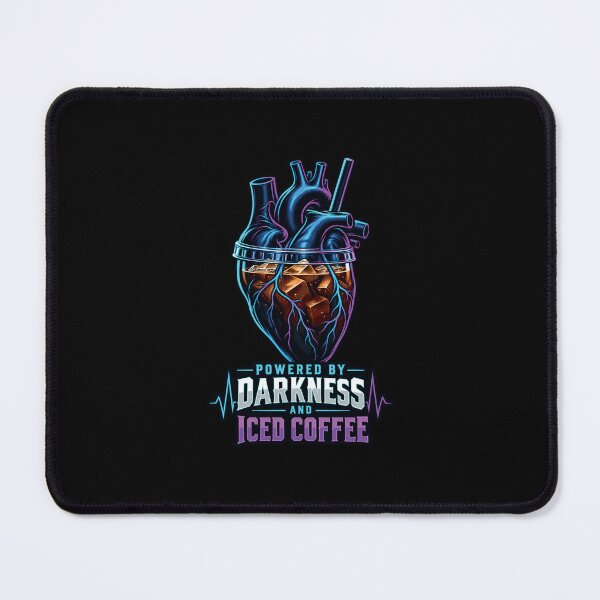Item preview, Powered By Darkness And Iced Coffee designed and sold by KAYJAY DESIGNS.