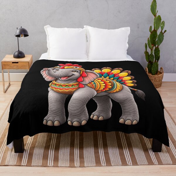 Item preview, Funny Elephant Turkey Costume Thanksgiving Zoo designed and sold by rafaeltto.
