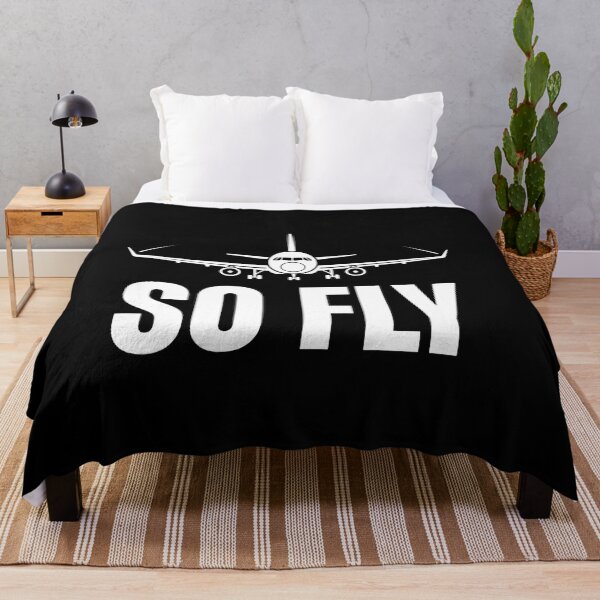 Item preview, So Fly : Airplane Graphic, Aviation Style Travel Lover Cool Flight Design, Pilot Theme Airplane Flight Attendant Pilot designed and sold by NewaveBoutique.