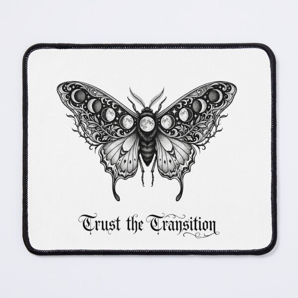 Item preview,  Trust The Transition Lunar Moth Art designed and sold by Sanan Israyilli.