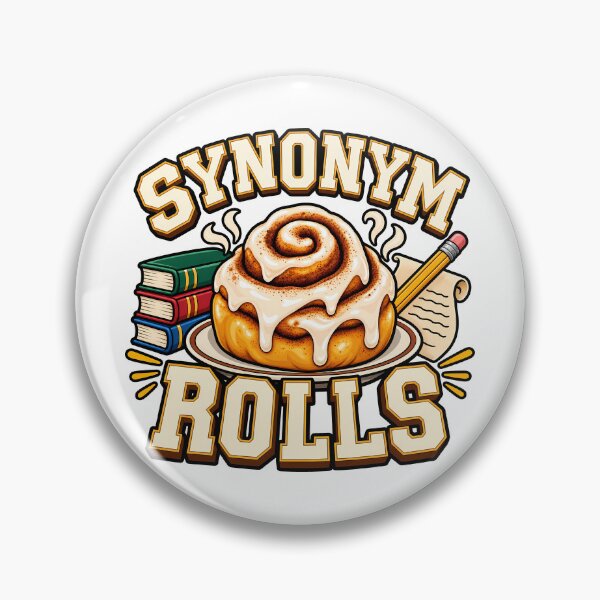 Item preview, Synonym Rolls Funny English Teacher Grammar Humor Pastry Lover designed and sold by Photo-Sphere101.