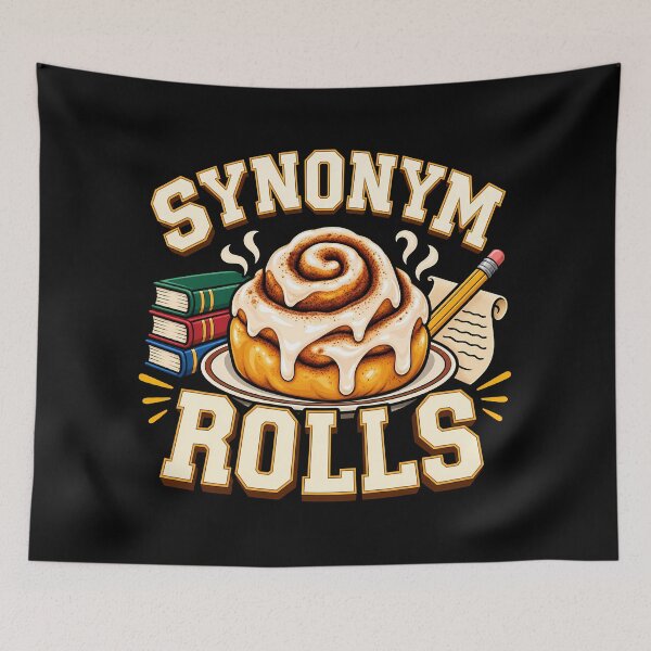 Item preview, Synonym Rolls Funny English Teacher Grammar Humor Pastry Lover designed and sold by Photo-Sphere101.