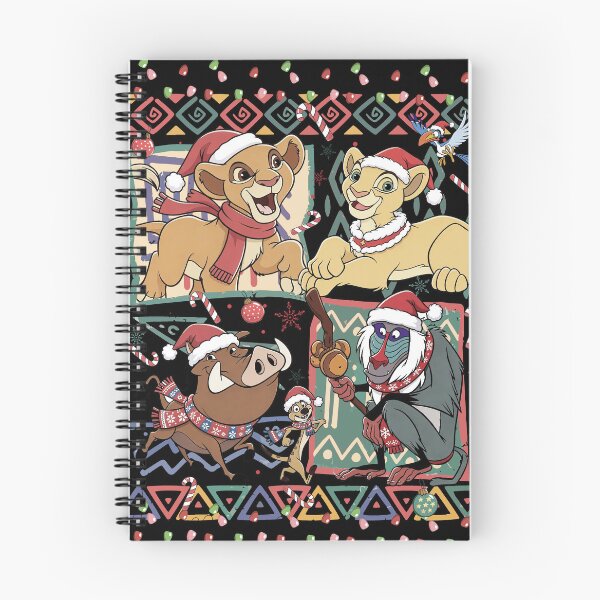 Item preview, The Lion King Holiday Characters Cute Christmas designed and sold by thewaffleist.