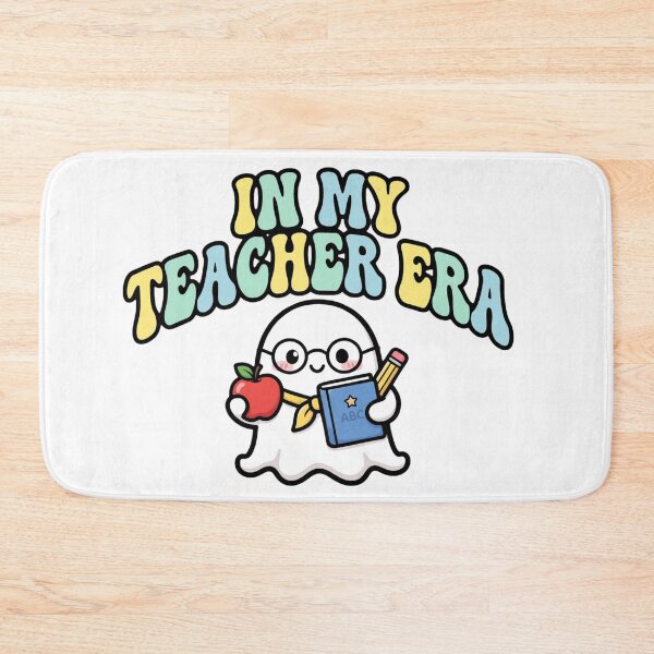 Item preview, In My Teacher Era Cute Ghost Art designed and sold by the wellness script.