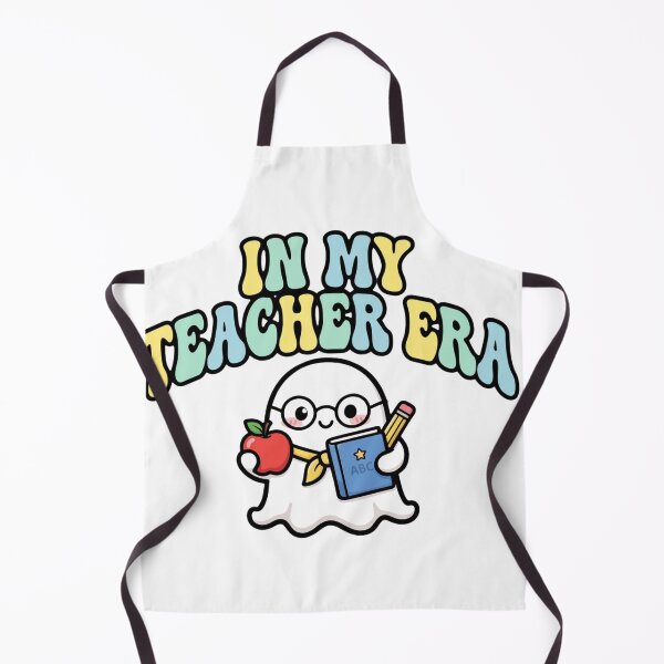 Item preview, In My Teacher Era Cute Ghost Art designed and sold by the wellness script.