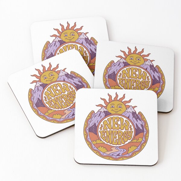 Item preview, New Energy Retro Mountain Sun Art designed and sold by Sanan Israyilli.