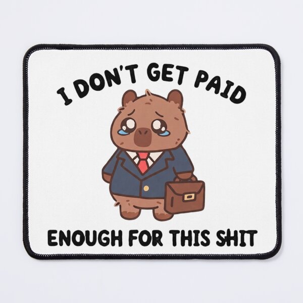 Item preview, Funny Corporate Capybara Office Humor designed and sold by JossDesign15.