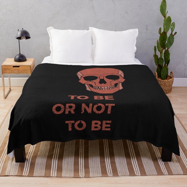 Item preview, Shakespeare Hamlet Skull - 'To Be or Not to Be' Modern Brutalist T-Shirt designed and sold by FULLER FACTORY.