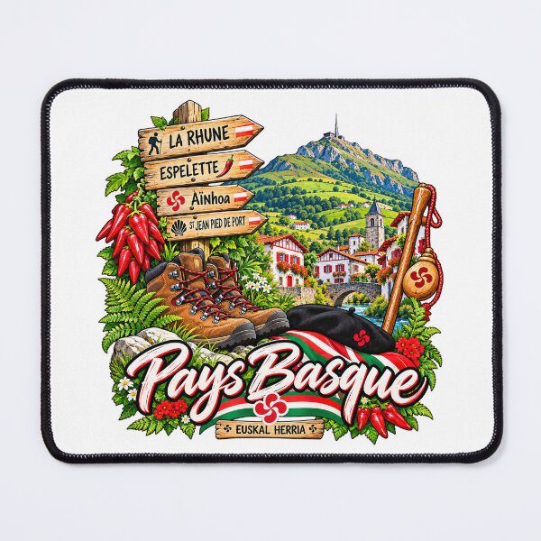 Item preview, Basque Country Hiking Adventure – La Rhune & Euskal Herria designed and sold by Gino64.