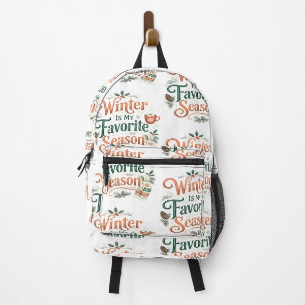 Item preview, Winter Is My Favorite Season - Cozy Vintage Quote designed and sold by GlaSher.