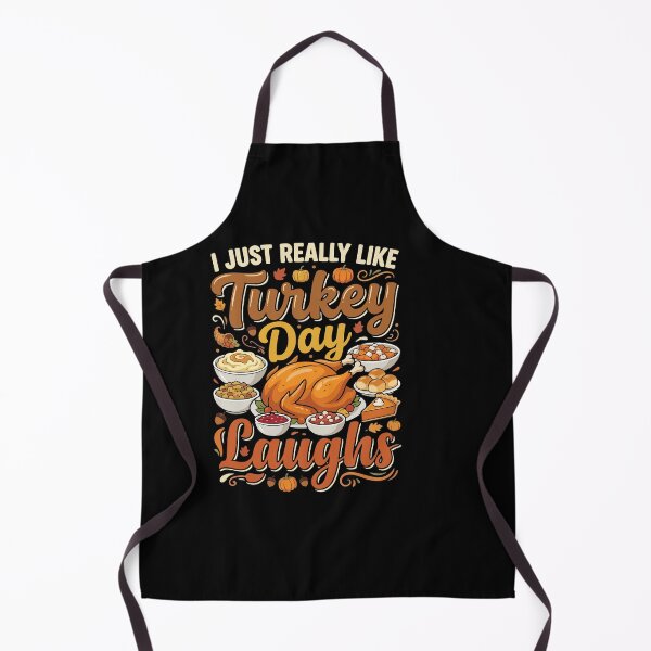 Item preview, I Just Really Like Turkey Day Laughs Thanksgiving designed and sold by AmeliaShirts.