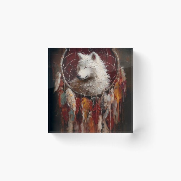 Item preview, Dream of The White Wolf designed and sold by Tribal Spirits Art T-Shirt Store.