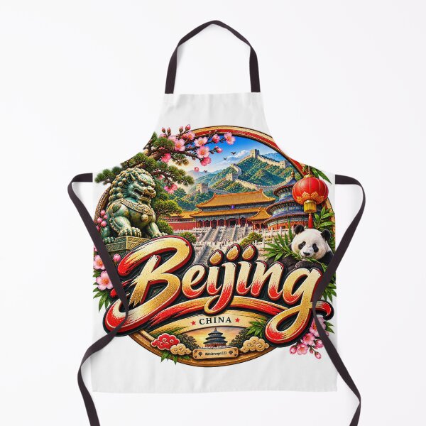 Item preview, Beijing, China – Great Wall, Panda & Chinese Temples designed and sold by Wandervogel123.