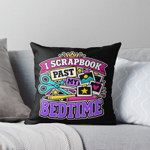 Item preview, I Scrapbook Past My Bedtime Funny Colorful Crafting Hobbyist designed and sold by Photo-Sphere101.