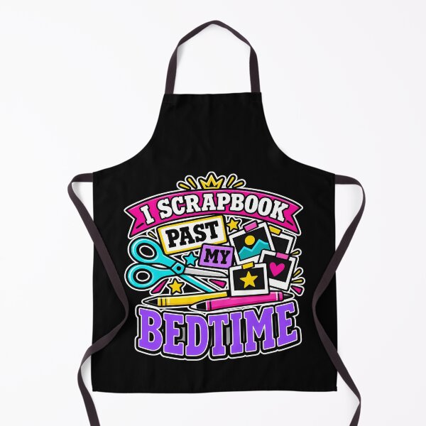 Item preview, I Scrapbook Past My Bedtime Funny Colorful Crafting Hobbyist designed and sold by Photo-Sphere101.