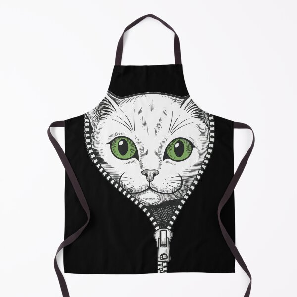 Item preview, Unzipped Cat Illusion Art Sketch designed and sold by Litely.