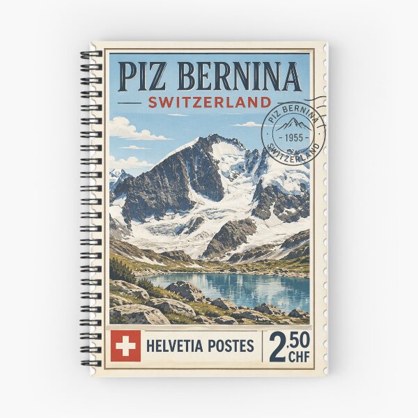 Item preview, Piz Bernina (Switzerland) designed and sold by erkinmaddison.