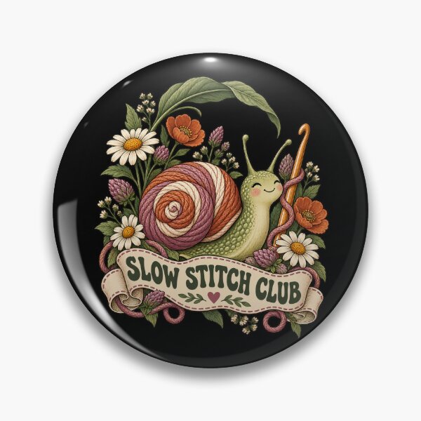 Artikelvorschau, Garnschnecke Slow Stitch Club entworfen und verkauft von Text2tee.