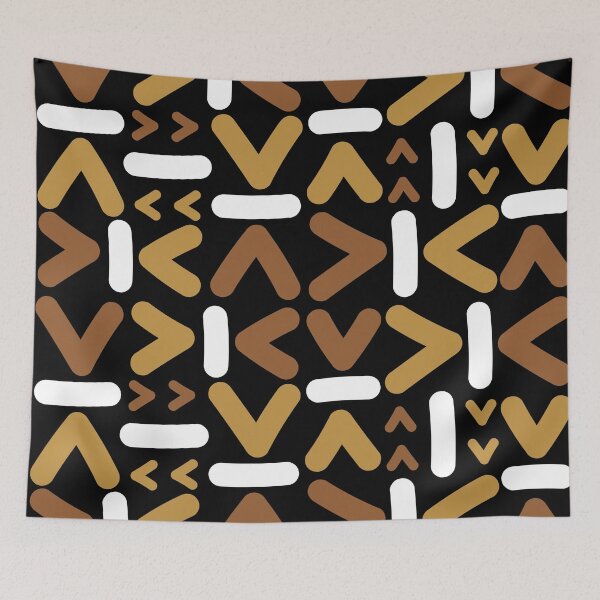 Item preview, African printed fabric – Bogolan patterns designed and sold by Wolagno.
