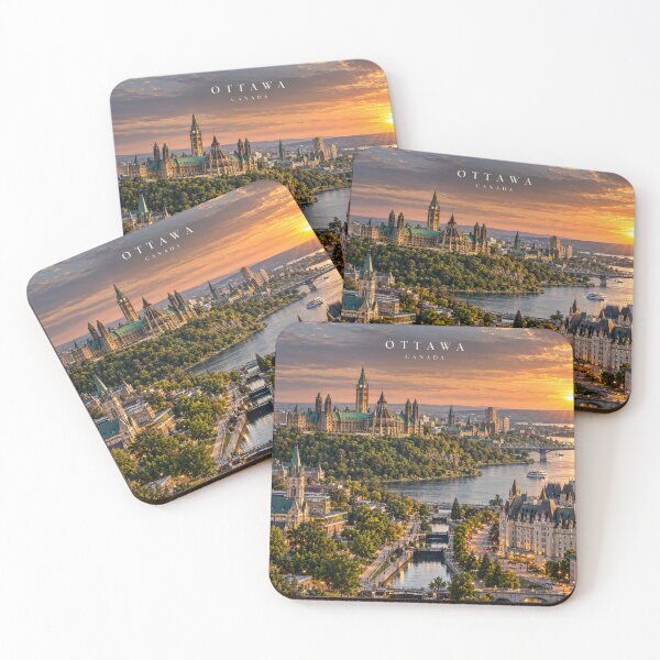 Item preview, Ottawa Cinematic Monochrome City Artwork designed and sold by MichaeIRellov.