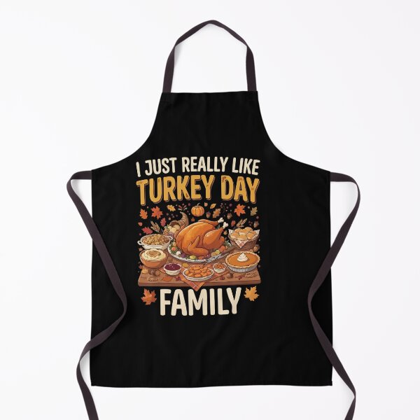 Item preview, I Just Really Like Turkey Day Family Thanksgiving Feast designed and sold by AmeliaShirts.
