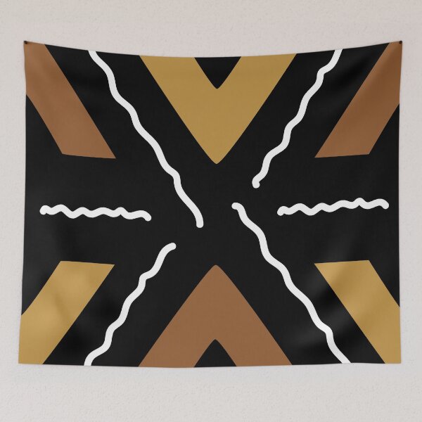 Item preview, African printed fabric – Bogolan patterns designed and sold by Wolagno.