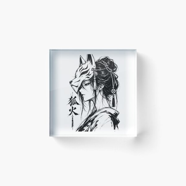 Item preview, Japanese Kitsune Girl designed and sold by bapupa.