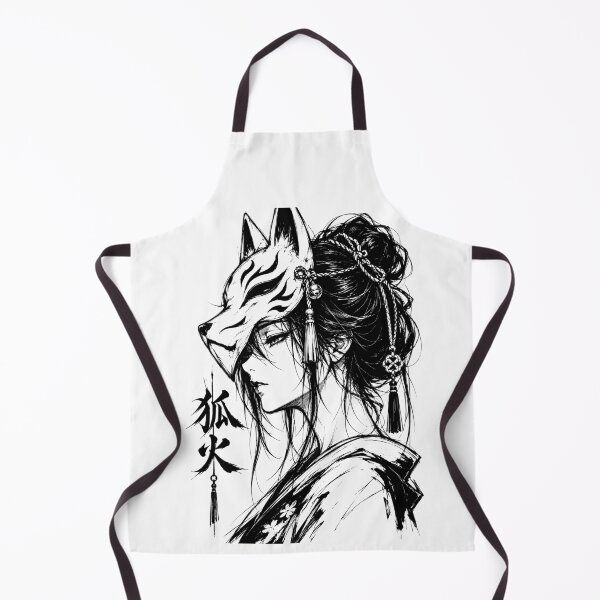 Artikelvorschau, Japanisches Kitsune-Mädchen entworfen und verkauft von bapupa.
