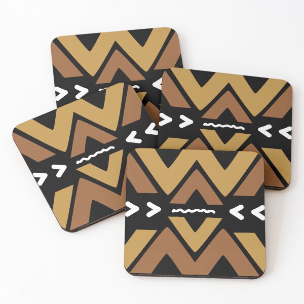Item preview, African printed fabric – Bogolan patterns designed and sold by Wolagno.