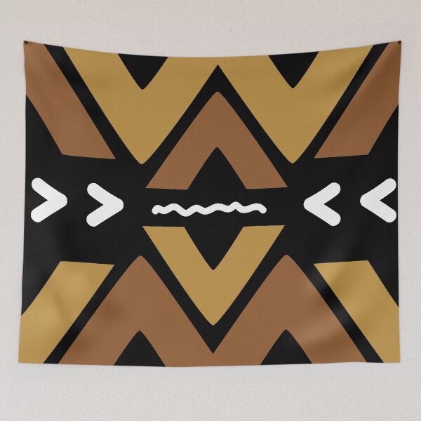 Item preview, African printed fabric – Bogolan patterns designed and sold by Wolagno.