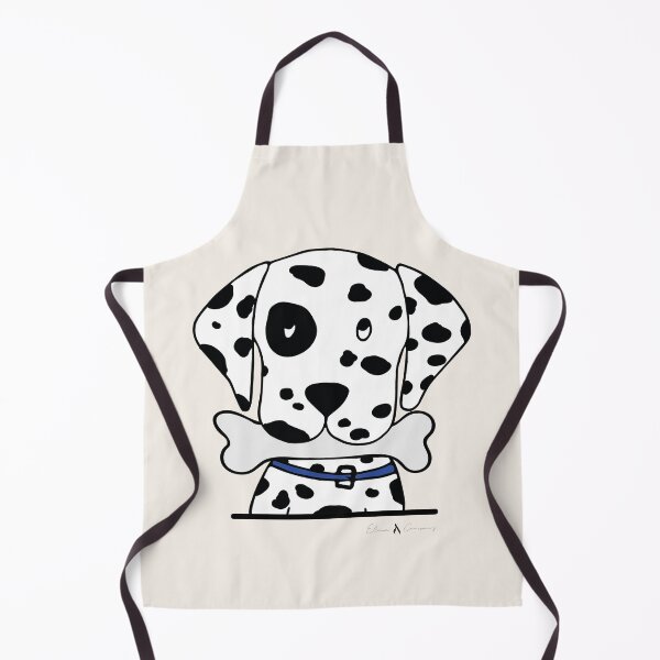 Item preview, Dalmatian dog cute illustration blue collar designed and sold by elena-studio-.