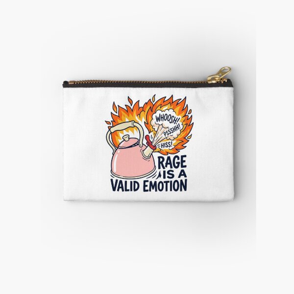 Item preview, Rage Is A Valid Emotion Tea Kettle Boiling Fire Mental Health Humor designed and sold by raedattia.