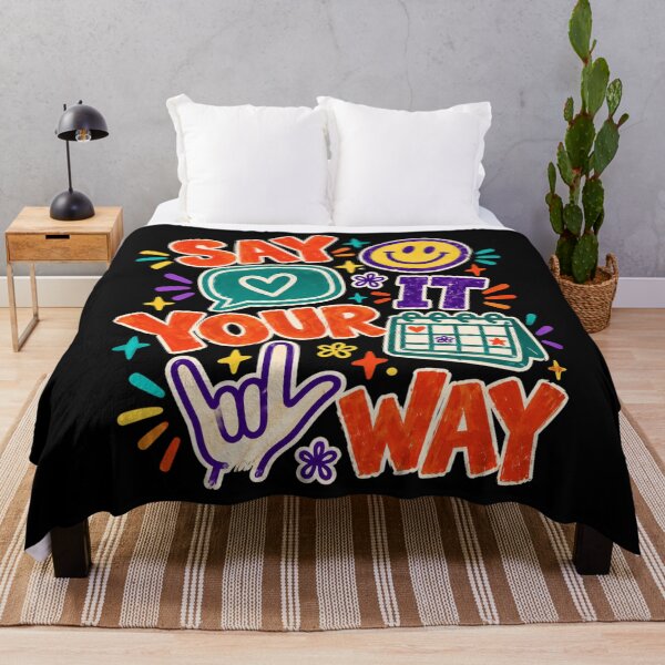 Item preview, Say It Your Way Colorful designed and sold by malikrosendo23.