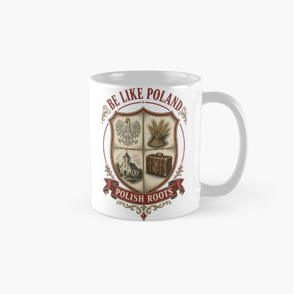 Item preview, Be Like Poland Polish Roots Crest designed and sold by The Freedom Forge.