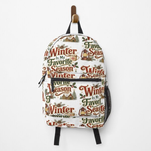 Item preview, Winter Is My Favorite Season Vintage Illustration designed and sold by GlaSher.
