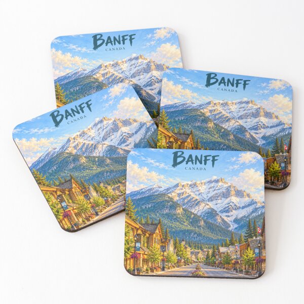 Item preview, Banff Painterly Canadian Rockies Impression designed and sold by MichaeIRellov.