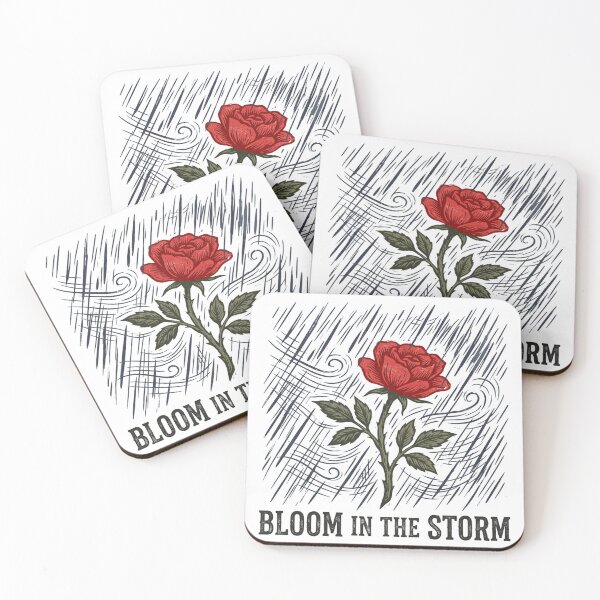 Item preview, Bloom In The Storm Vintage Rose Art designed and sold by Sanan Israyilli.