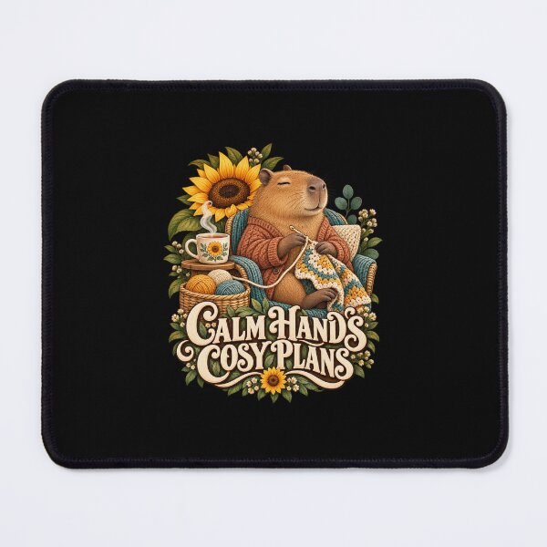 Item preview, Crochet Capybara Calm Hands Cosy Plans designed and sold by Text2tee.