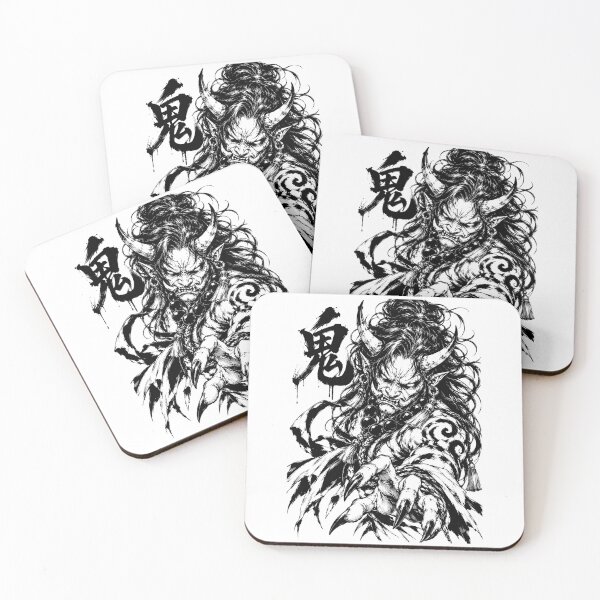 Item preview, Oni Demon Reaching Through Ink designed and sold by bapupa.