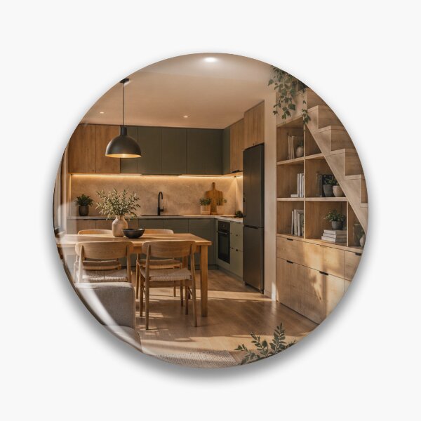 Item preview, Cozy Modern Tiny House | Scandinavian Wood Interior Design designed and sold by North Apex Studio.