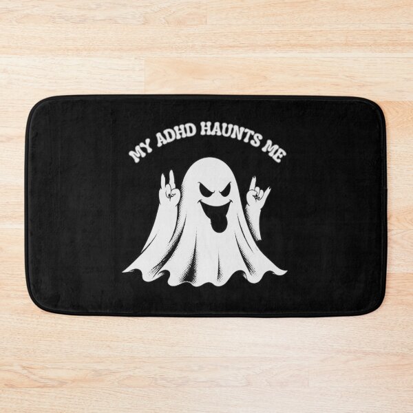 Item preview, My ADHD Haunts Me Funny ADHD Halloween Ghost designed and sold by T-version.