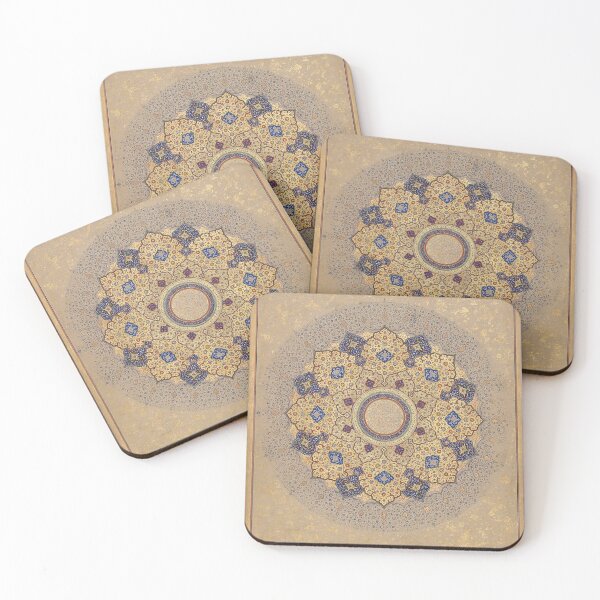 Aperçu de l'œuvre Rosette portant les noms et titres de Shah Jahan créée et vendue par AnimaliaStar.