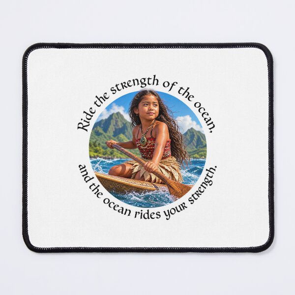 Item preview, Marquesas Ocean Proverb - Ride the strength of the ocean | Pacific Art designed and sold by ShakaLife.org.