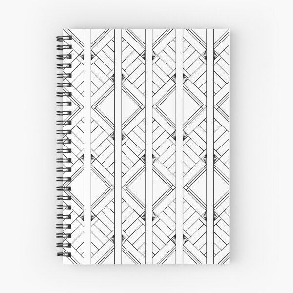 Item preview, Rockefeller Inspired Art Deco Black and White designed and sold by Pinkdeer Designs.
