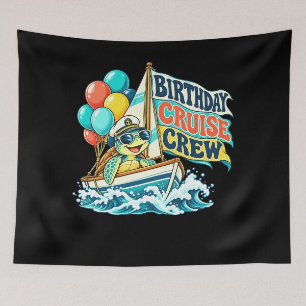Item preview, Birthday Cruise Crew Cruise Celebration Group Vacation designed and sold by FolkGraphics.